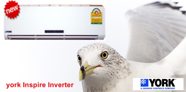 แอร์ YORK  INVERTER INSPIRE SERIES