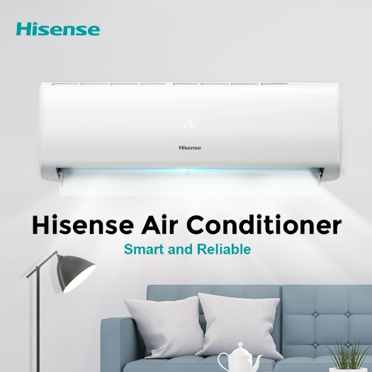 แอร์ติดผนัง Hisense Inverter รุ่น LB Series น้ำยา R32 รุ่นใหม่ล่าสุดปี2025 รับประกันอะไหล่ 3 ปี คอมเพลสเซอร์12 ปี ฟรีค่าแรง 3 ปีเต็ม เคลือบสาร Gold Fin คอลย์ทองแดง100%