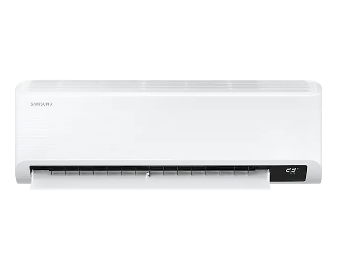 แอร์ SAMSUNG S-INVERTER ECO น้ำยา R32 ใหม่ล่าสุดปี 2023 รับประกันอะไหล่1ปี คอมเพลสเซอร์ 10ปี แผงคอยล์เย็น 3ปี ผ่อน 0% นาน 6 เดือน รูดบัตรมีค่าธรรมเนียม 3%